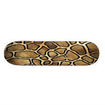 GIRAFFE PATTERN Skateboard