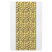 Giraffe Pattern. Yellow & Black. Full Color Flyer