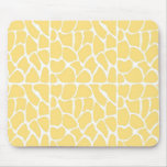 Giraffe Pattern. Yellow. Mouse Pads