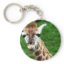 Giraffe Photo Keychain