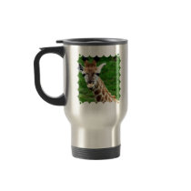 Giraffe Photo Stainless Mug