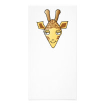 Giraffe Photo Card Template