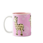 Giraffe Pink Mug