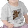 Giraffe Portrait Tshirts