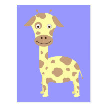 Giraffe Post Card