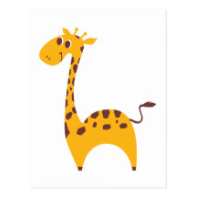 Giraffe Post Card