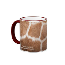 Giraffe Print Mug