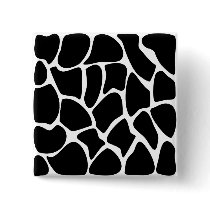 Giraffe Print Pattern. Animal Print Design, Black Pins