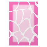 Giraffe Print Pattern in Bright Pink.