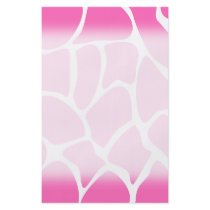 Giraffe Print Pattern in Bright Pink.