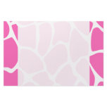 Giraffe Print Pattern in Bright Pink. Stationery Paper