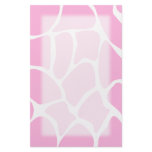 Giraffe Print Pattern in Candy Pink.