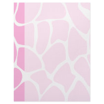 Giraffe Print Pattern in Candy Pink. Letterhead Design