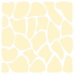 Giraffe Print Pattern in Cream Color. Cut Out