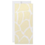 Giraffe Print Pattern in Cream Color. Custom Rack Cards