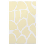 Giraffe Print Pattern in Cream Color. stationery