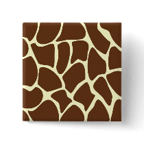Giraffe Print Pattern in Dark Brown. Pins