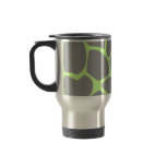 Giraffe Print Pattern in Gray. Mug
