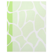 Giraffe Print Pattern in Light Lime Green. Custom Letterhead