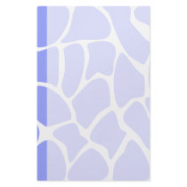 Giraffe Print Pattern in Sky Blue. Stationery