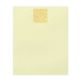 Giraffe Print Pattern in Yellow. Flyers