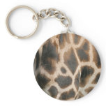Giraffe Print Pattern Keychain