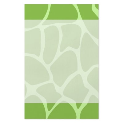 Giraffe Print Pattern. Safari Green. Flyer Design by Graphics_By_Metarla