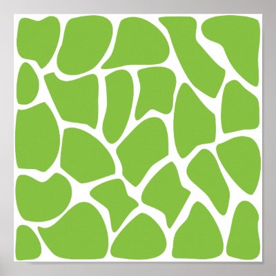 Giraffe Print Pattern. Safari Green. by Graphics_By_Metarla