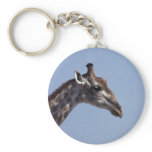 Giraffe Profile Keychain
