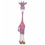 Giraffe Purple t-shirts