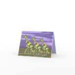 Giraffe Run Notecards