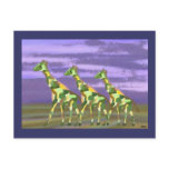 Giraffe Run Postcards