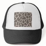 Giraffe Skin Pattern Mesh Hats