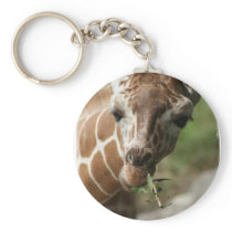 Giraffe Snack Keychain