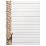 Giraffe Stationary letterhead