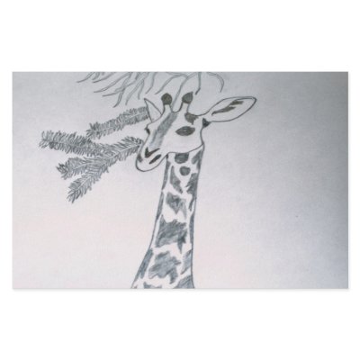 Giraffe Stationery by Bearie23