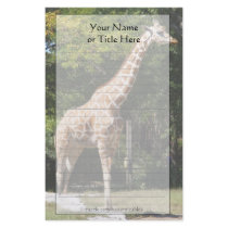 Giraffe Stationery