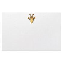 Giraffe Personalized Stationery
