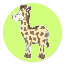 Giraffe sticker