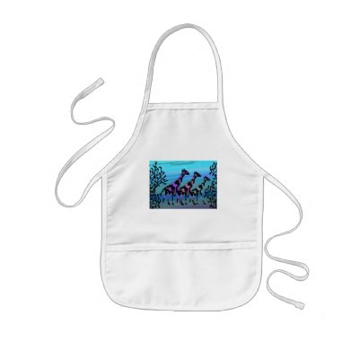 Giraffe Sunrise Apron by Coconutzoo