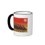 Giraffe Sunset Mug