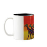 Giraffe Sunset Mugs