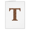 Giraffe T cards