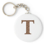 Giraffe T Keychain