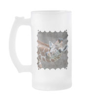 Giraffe Tongue Frosted Beer Mug