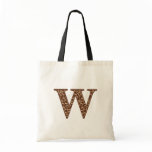 Giraffe W Tote Bag
