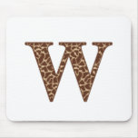 Giraffe W Mousepad