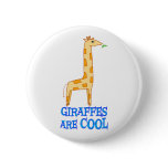 Giraffes are COOL Button