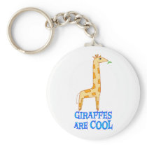 Giraffes are COOL Keychain