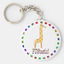 Giraffes are Funtastic Keychains